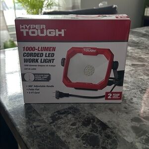 Brand new - Hyper Tough Red Corded LED Work Light